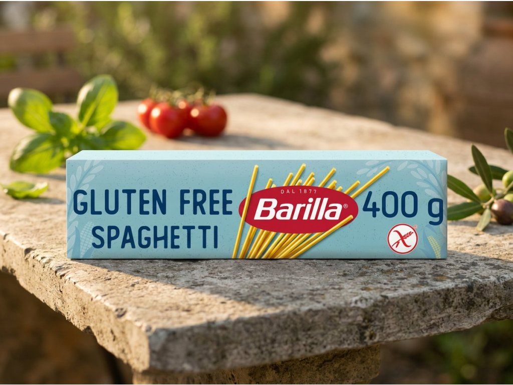 Barilla bezlepkové špagety v italském prostředí