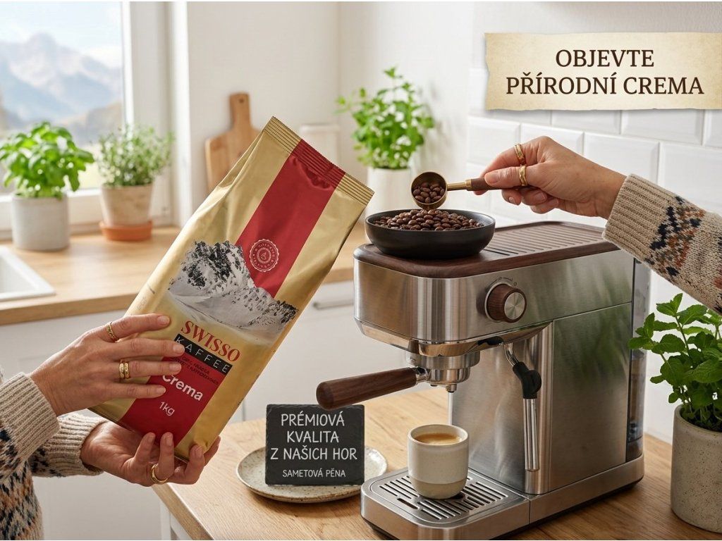 Příprava kávy Swisso Crema
