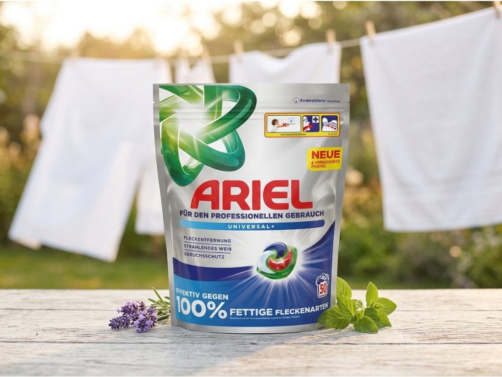 Ariel Professional kapsle v přírodním prostředí