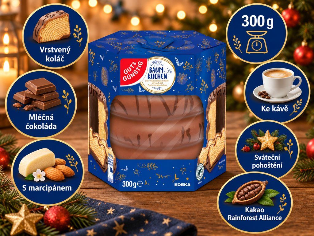 Hlavní vlastnosti vrstveného koláče G&G