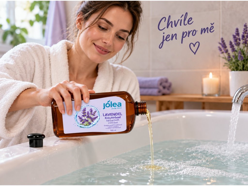 Jolea levandulová bylinná koupel 500 ml – interaction