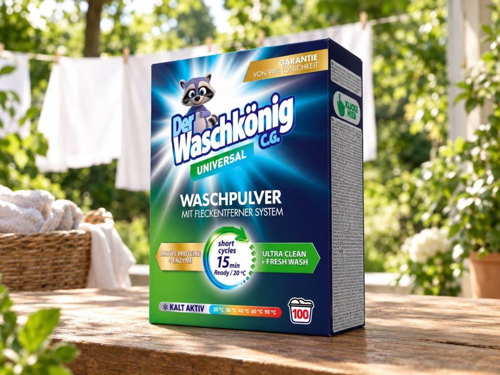 Waschkönig Short Cycles Universal – nature