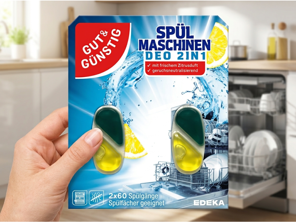 G&G osvěžovač do myčky v ruce