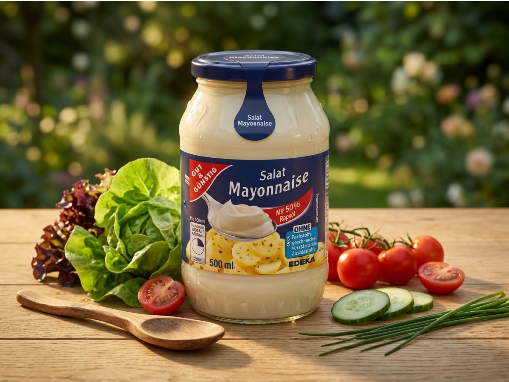 G&G Salátová majonéza 500 ml mezi čerstvými ingrediencemi