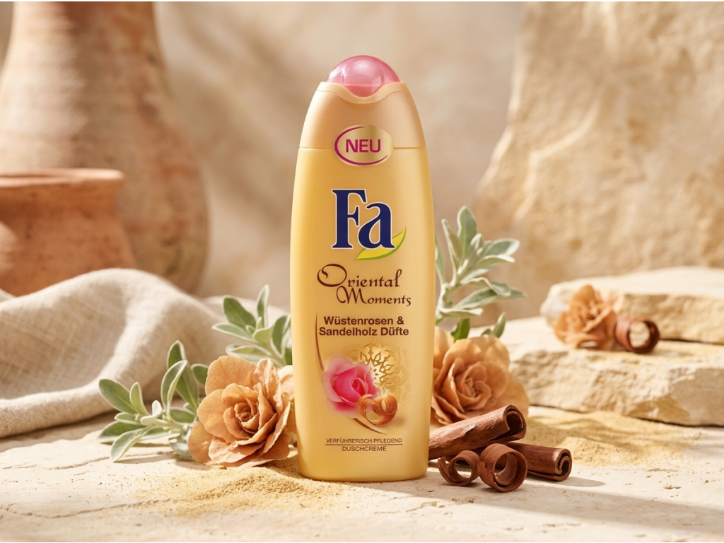 Fa Oriental Moments sprchový gel v orientální spa scéně