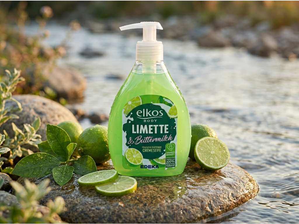 Elkos Limetka a podmáslí tekuté mýdlo 500 ml - svěžest limetky