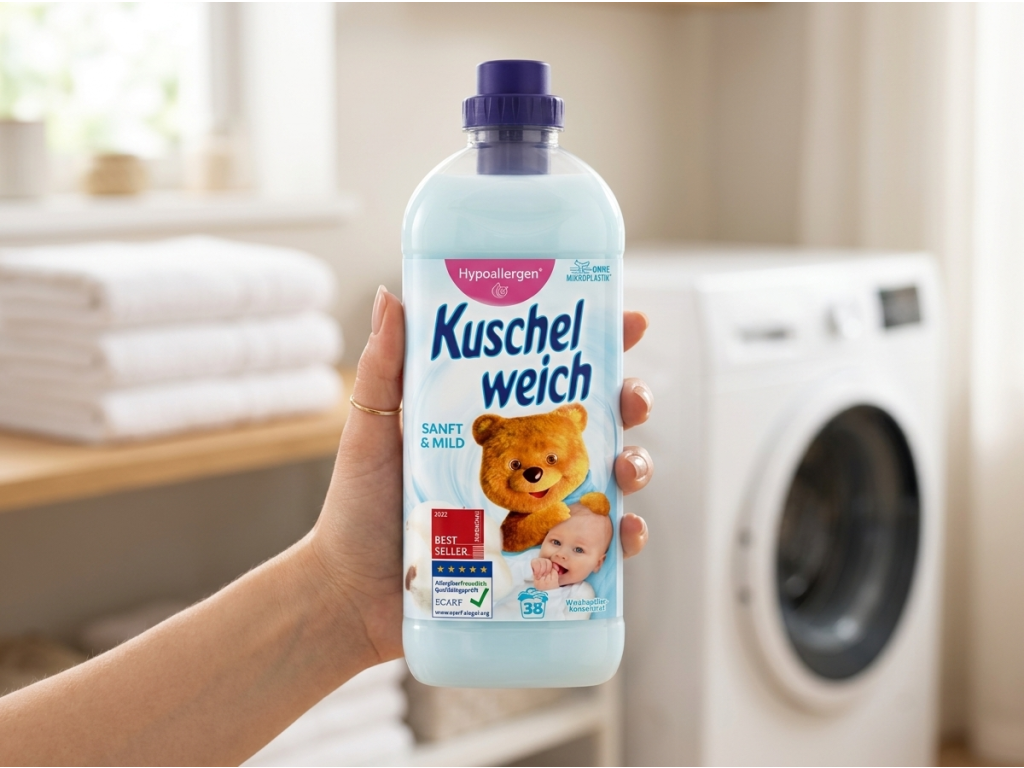 Kuschelweich aviváž Sanft mild v ruce