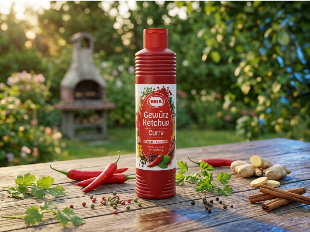 Hela Curry kečup u grilu
