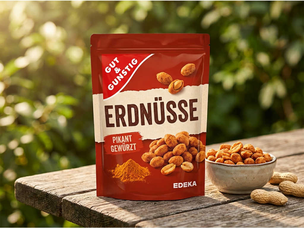 G&G Arašídy pikantně kořeněné 150g - snack v prostředí