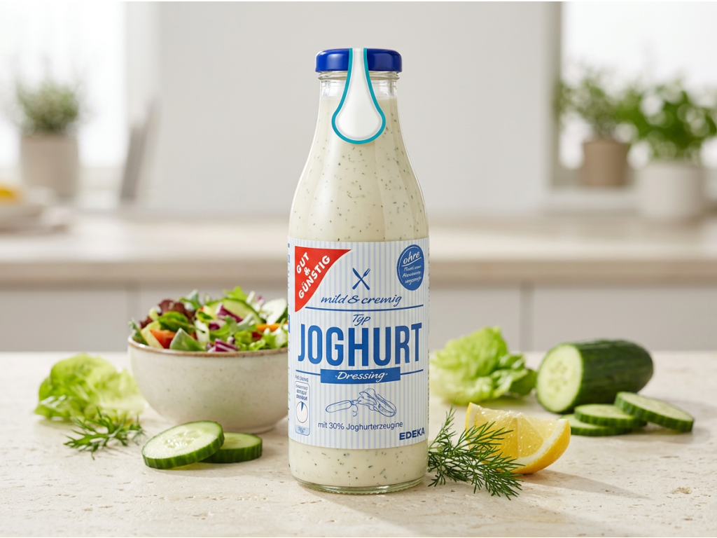 G&G Jogurtový dresink 500 ml se salátem a zeleninou