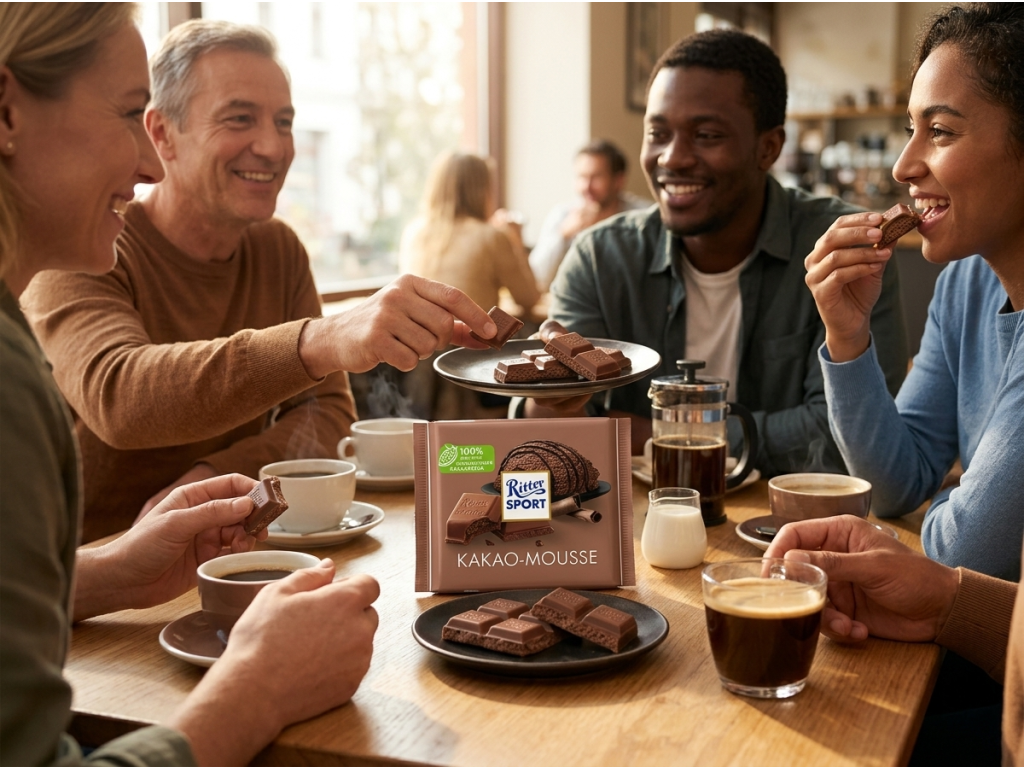 Sdílení Ritter Sport Kakao-Mousse
