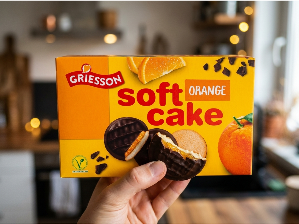 Griesson Soft Cake Orange v ruce