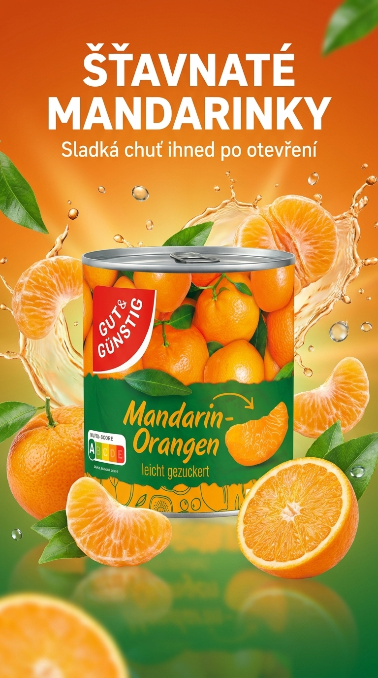 G&G Mandarinky loupané - lifestyle poster