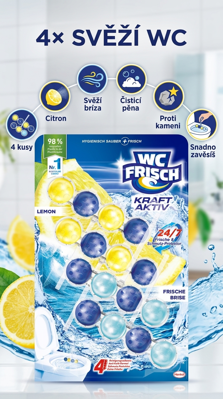 WC Frisch Lemon Frische Brise - mobilní infografika