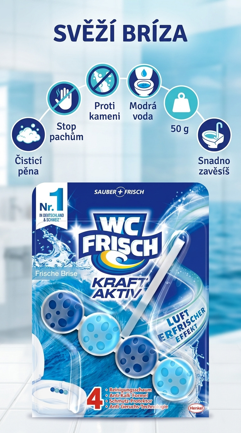 WC Frisch Frische Brise - mobilní infografika