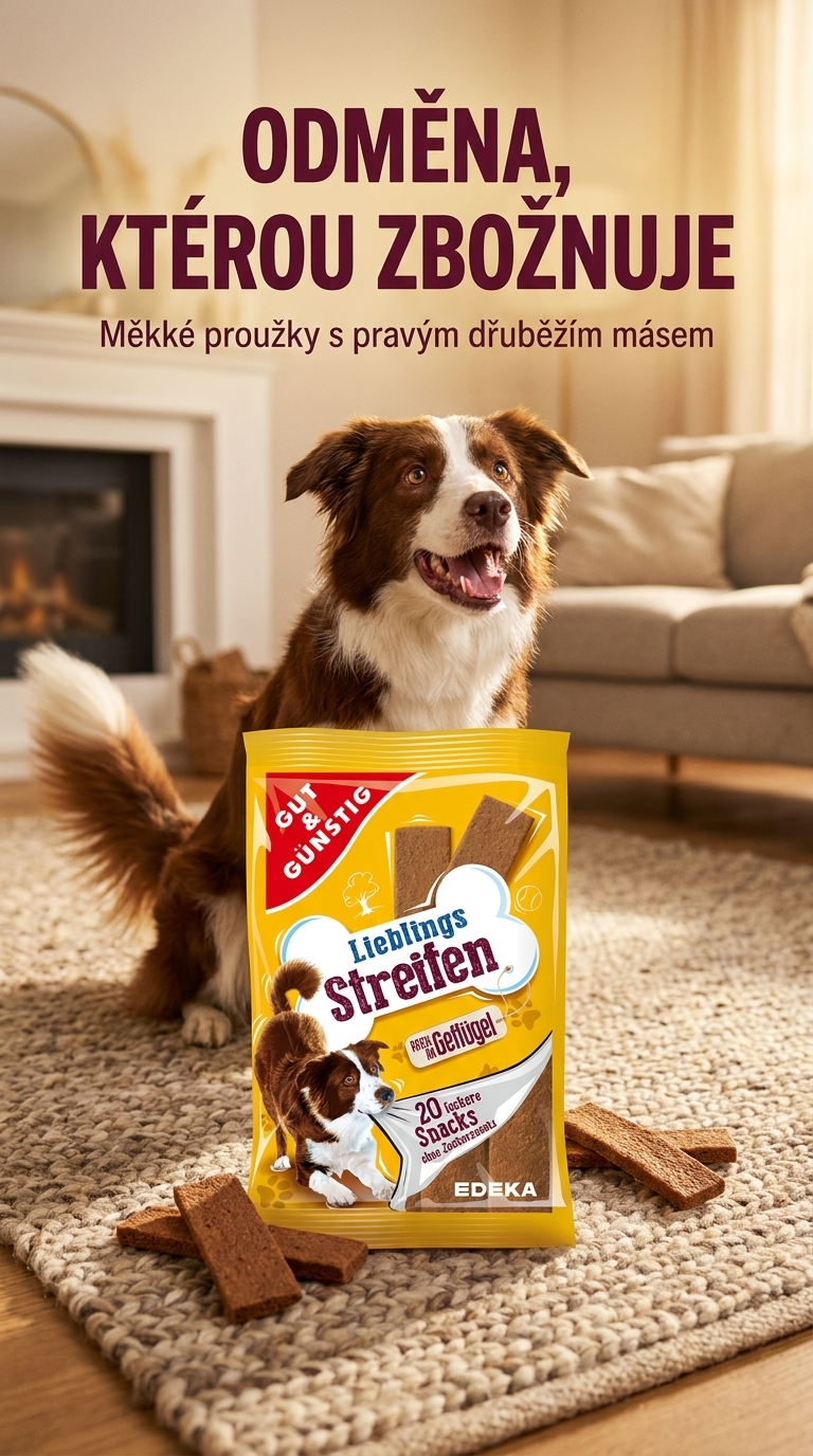 G&G Proužky s drůbežím masem - lifestyle poster