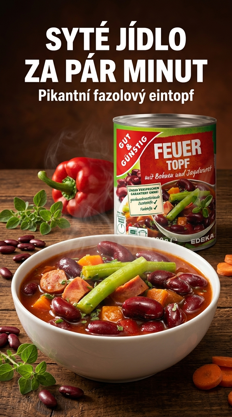 G&G Pikantní eintopf - sytá fazolová jednohrnovka