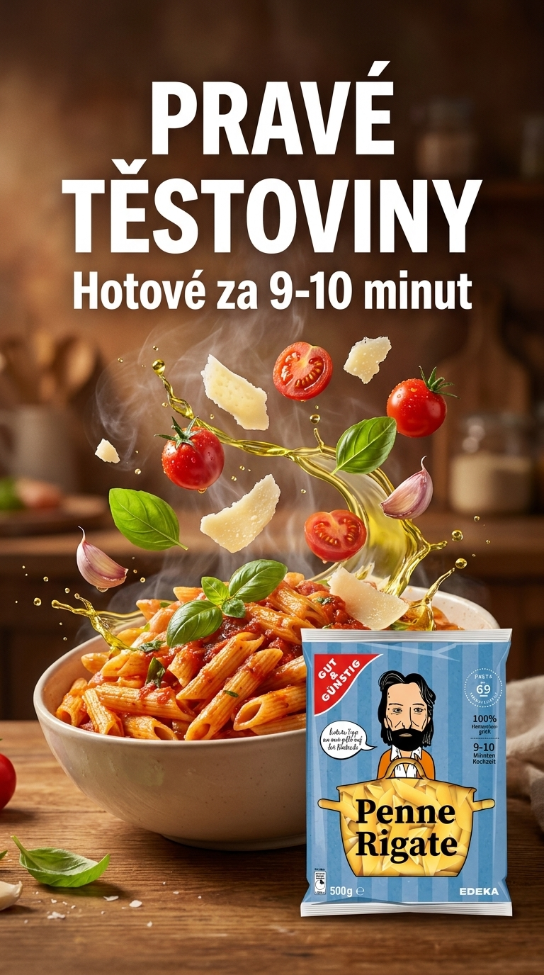 G&G Penne Rigate 500 g - lifestyle poster
