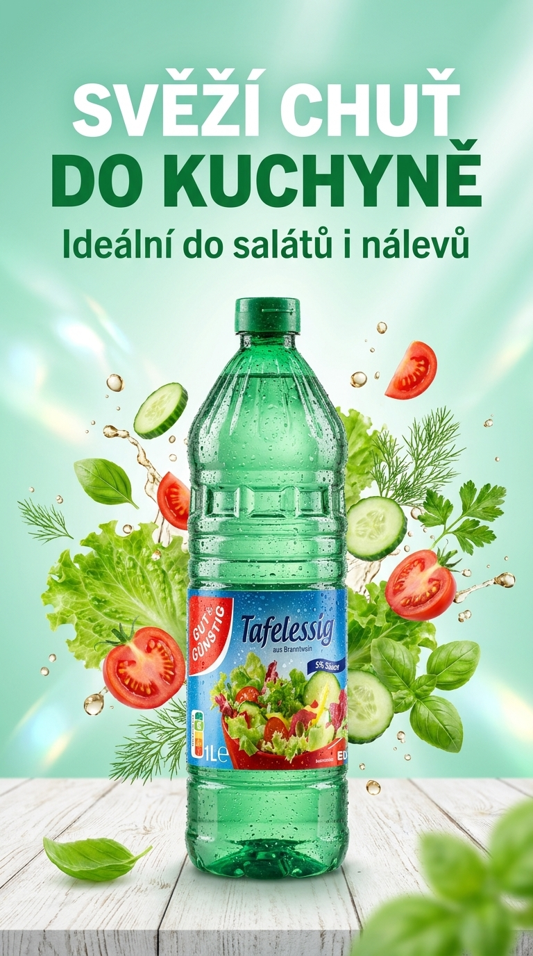 G&G Ocet bílý 1l - lifestyle poster