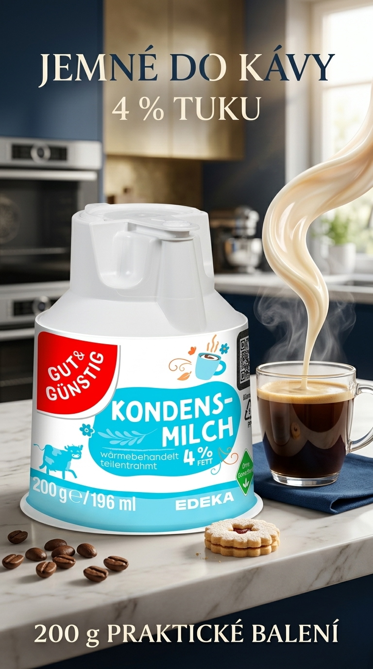 G&G kondenzované mléko - poster