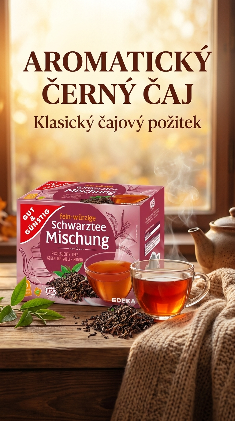 G&G černý čaj mix - lifestyle poster