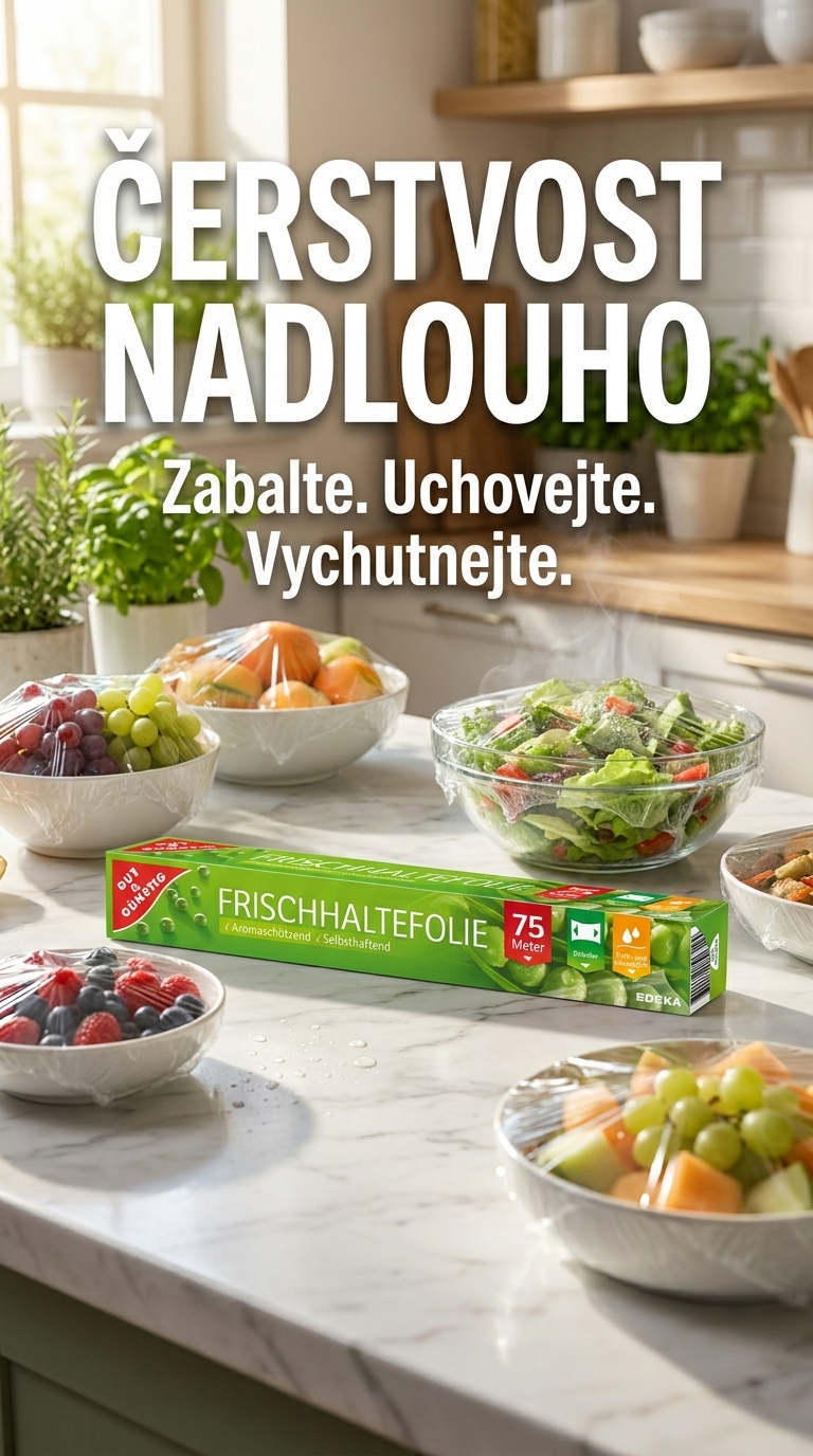 G&G potravinářská fólie 75 m - čerstvost nadlouho