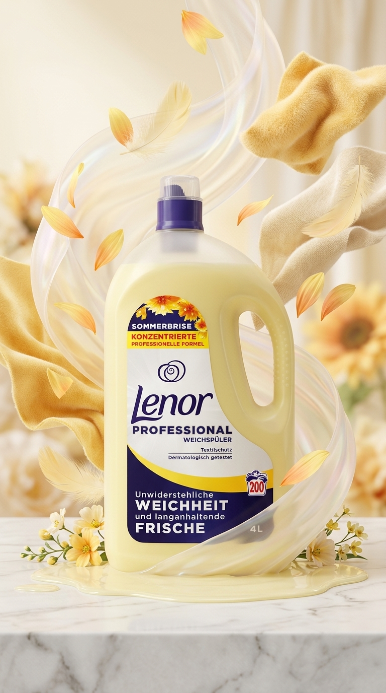 Lenor Professional aviváž Sommerbrise 4 l - lifestyle