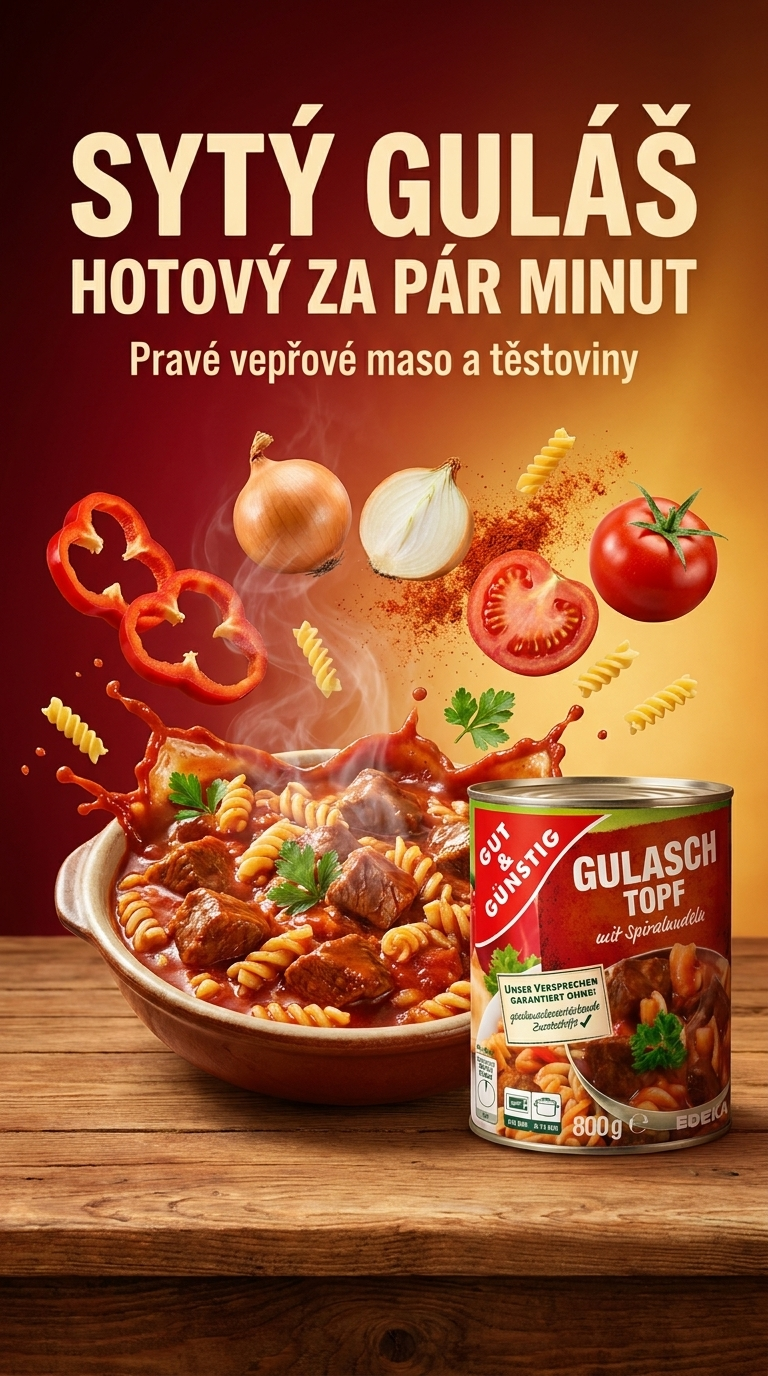 Gulášový eintopf G&G - lifestyle poster