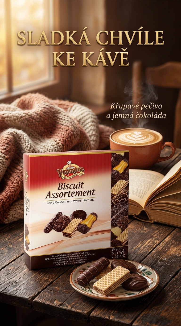 Papagena Směs oplatek a pečiva 200g - lifestyle poster