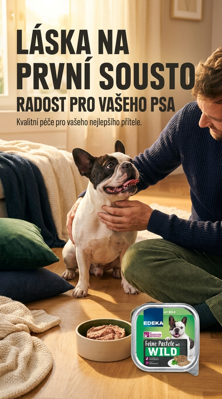Edeka paštika pro psy - lifestyle poster