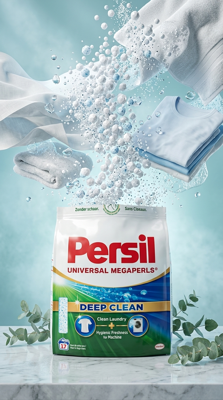 Persil Universal Megaperls Deep Clean – lifestyle plakát