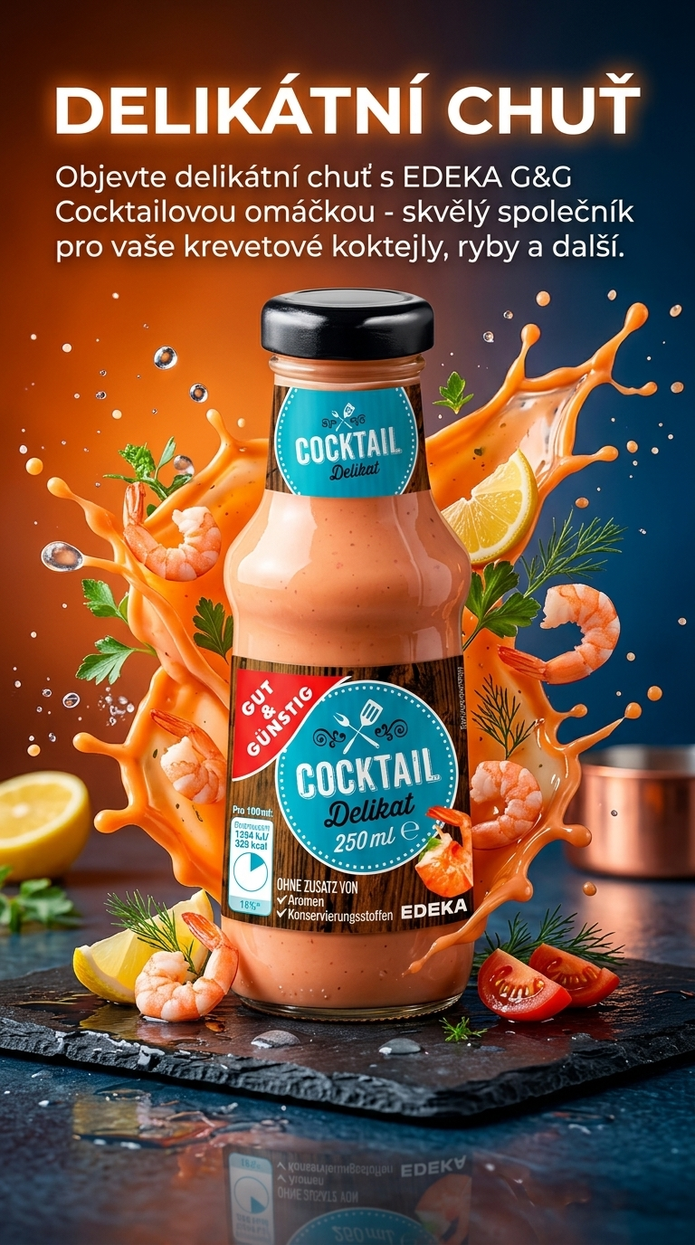 G&G koktejlová omáčka - delikátní chuť