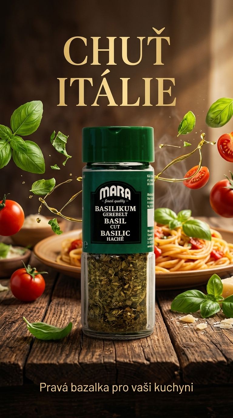 Mara Bazalka jemně mletá - lifestyle poster
