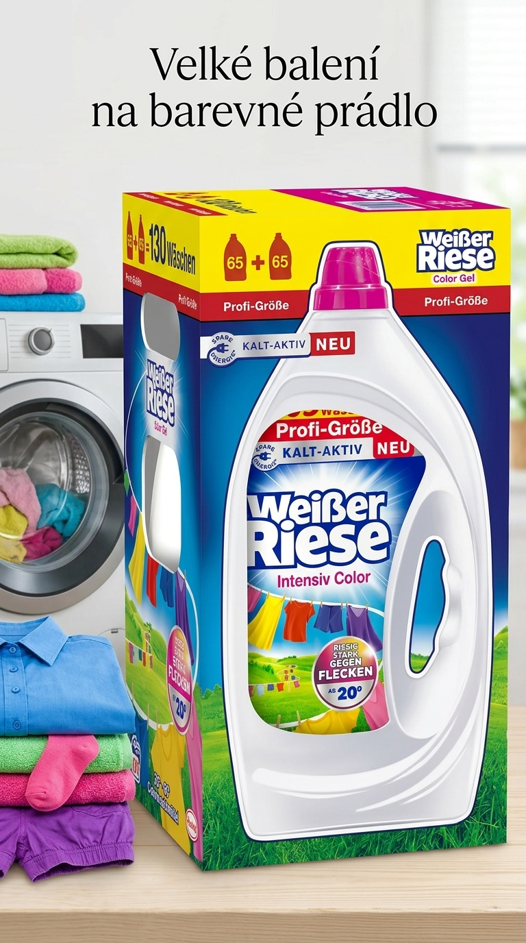 Weisser Riese Intensiv Color - lifestyle poster
