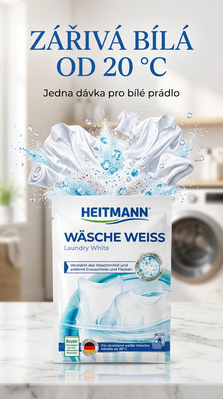 Heitmann bělidlo na bílé prádlo - lifestyle poster