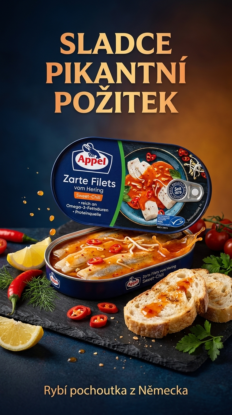 Appel sleďové filety ve sladkém chilli - lifestyle poster
