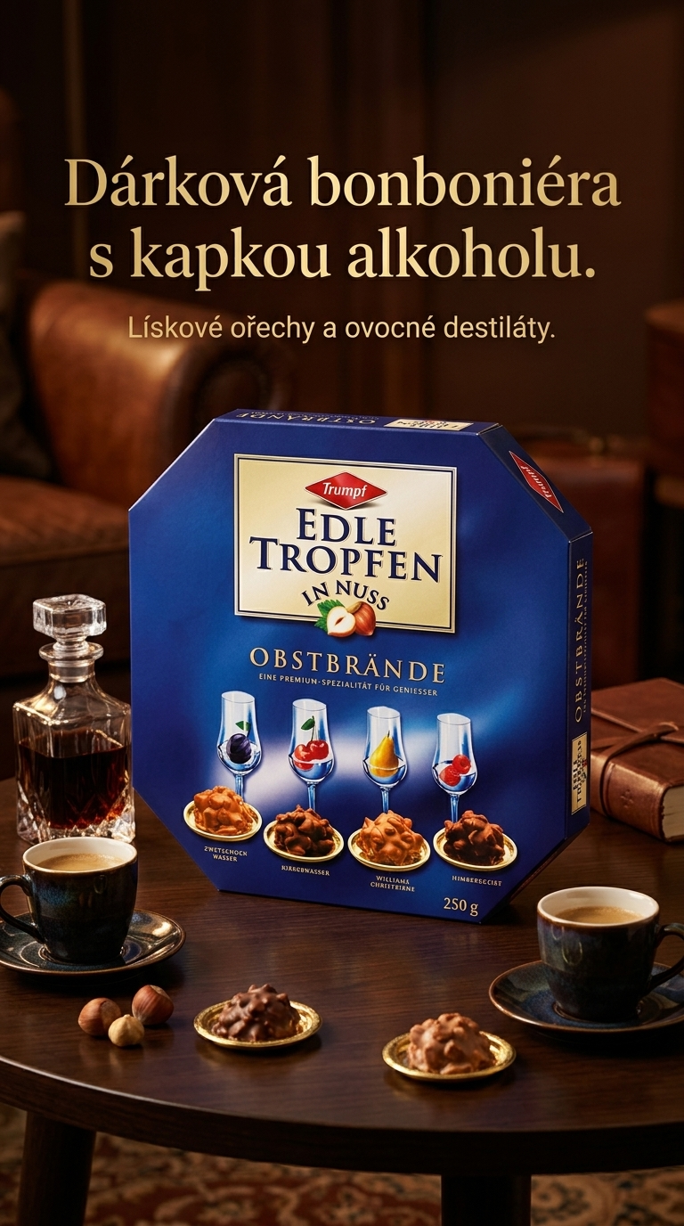 Trumpf Edle pralinky - lifestyle poster
