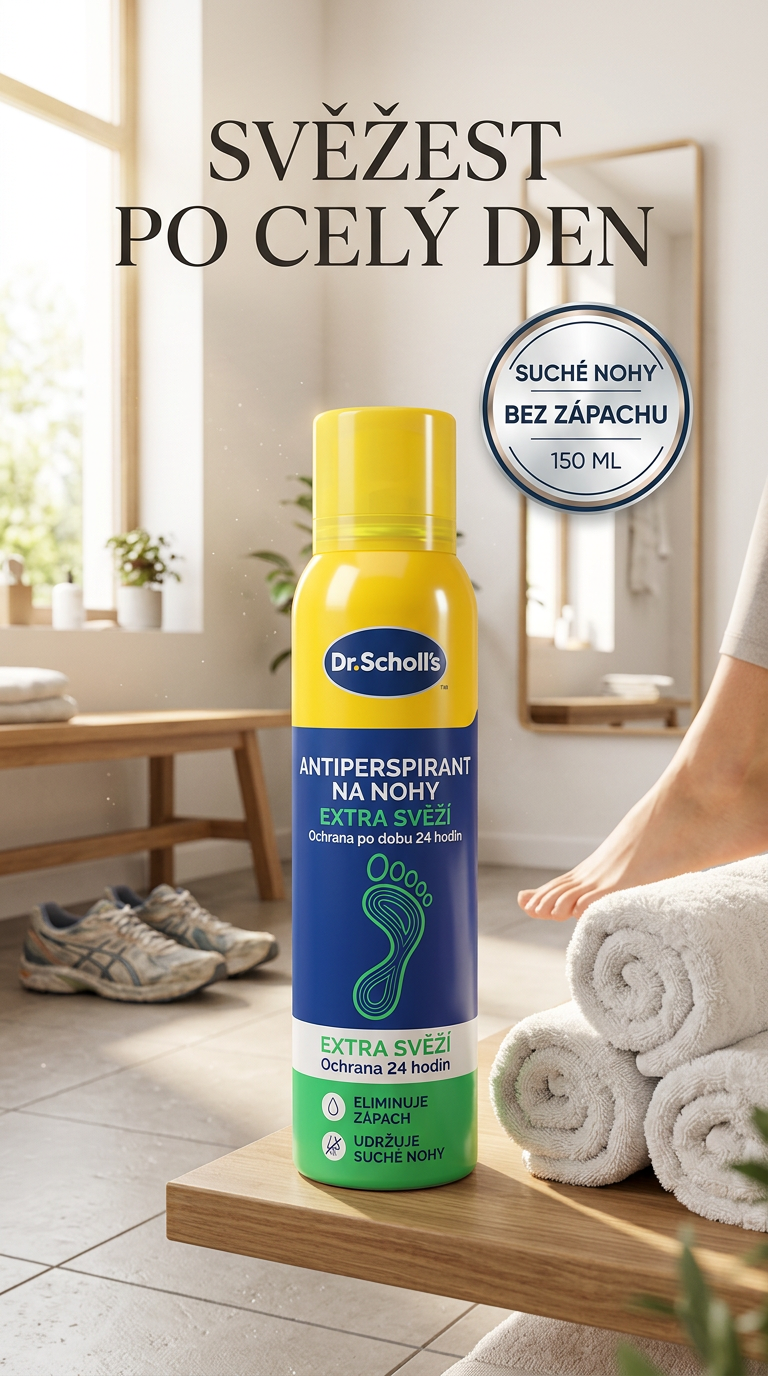 Scholl Fresh Step - lifestyle poster