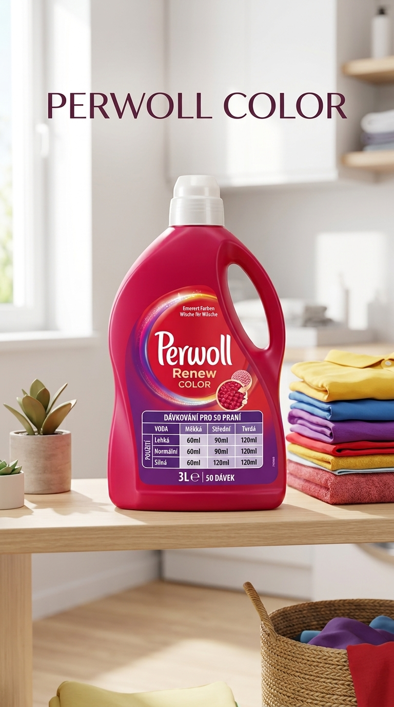 Perwoll Renew Color - lifestyle poster
