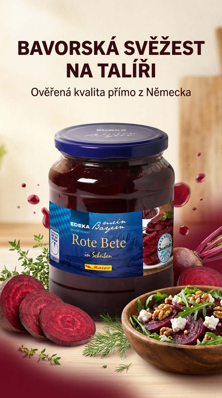 Edeka mein Bayern Červená řepa - lifestyle poster