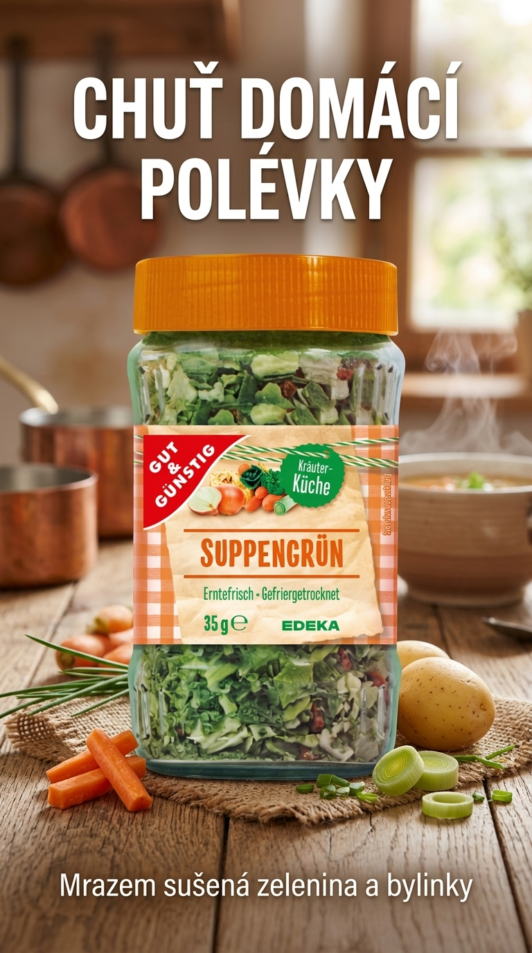 G&G polévkové koření mrazem sušené - lifestyle poster