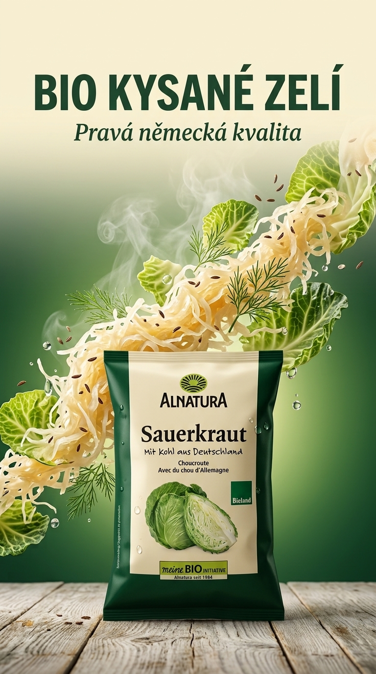 Alnatura Bio kysané zelí - lifestyle poster