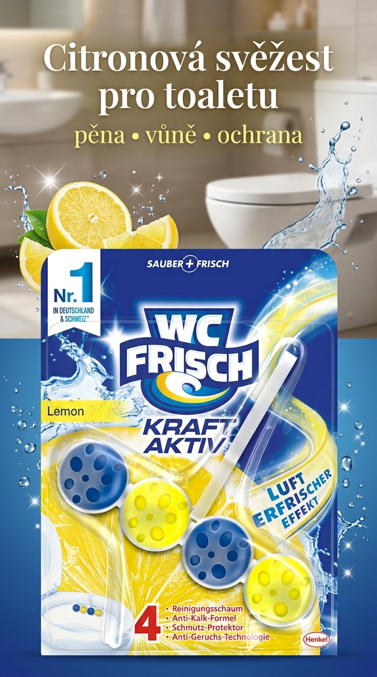 WC Frisch Lemon - lifestyle poster