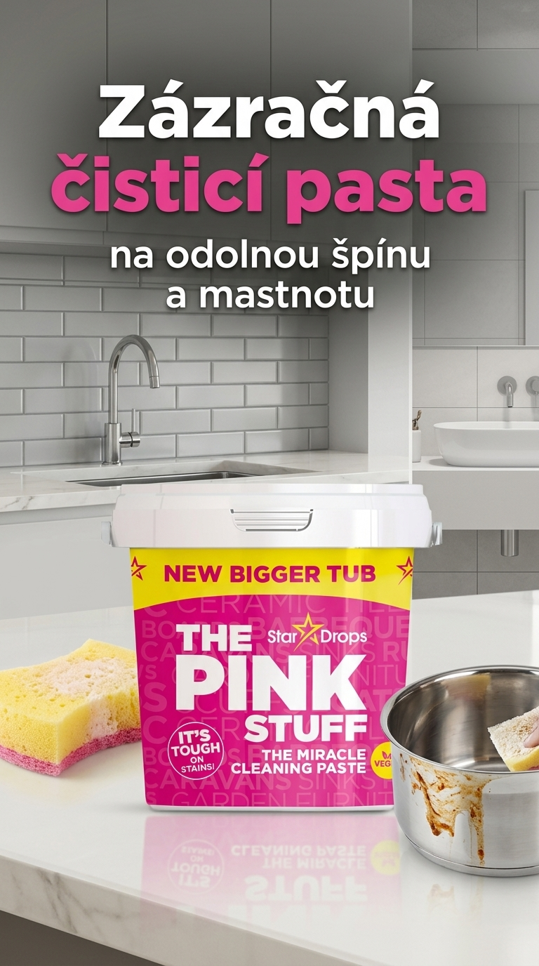 The Pink Stuff čisticí pasta - lifestyle poster