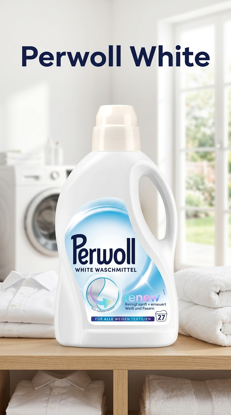 Perwoll Renew White - lifestyle poster