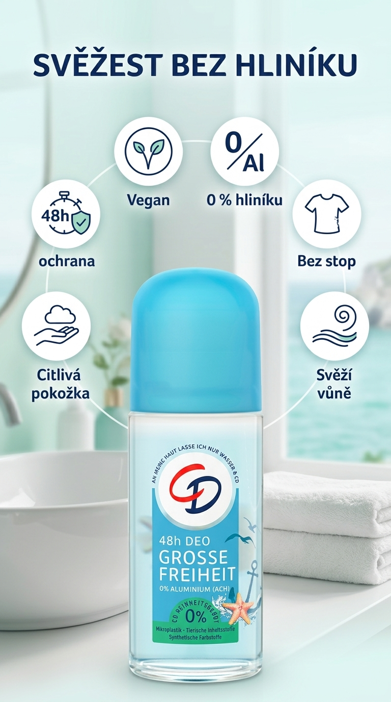 CD Bio kuličkový deodorant Velká svoboda 50 ml - mobilní infografika