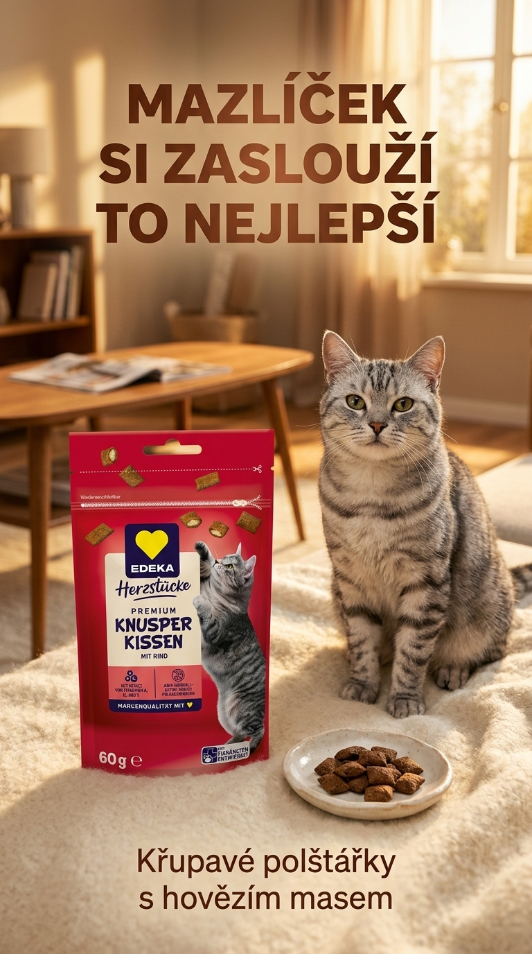 Edeka Herzstücke Knusper Kissen - lifestyle poster