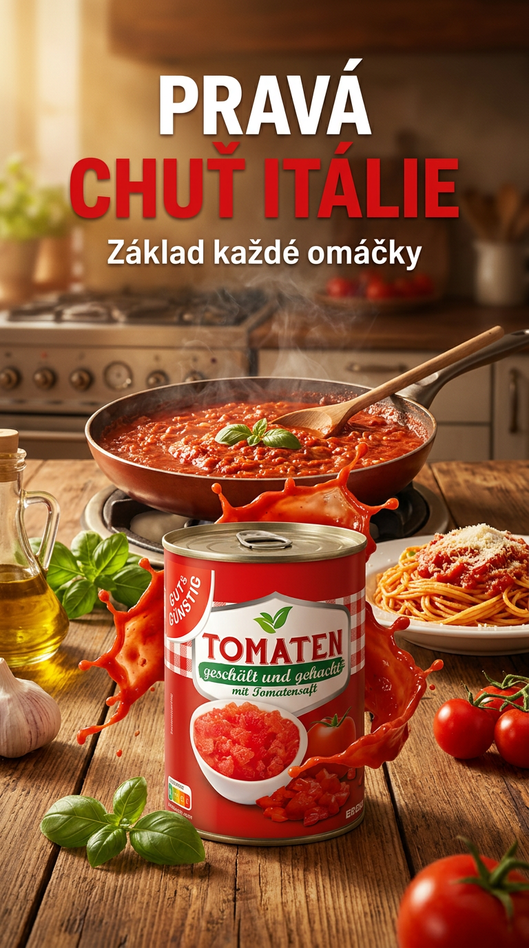 G&G rajčata na kousky, loupaná 400 g - lifestyle poster