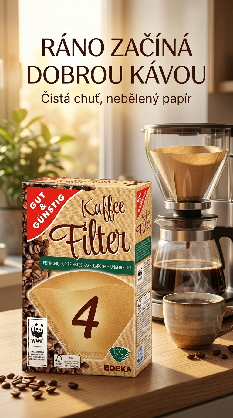 G&G Filtry do kávovarů velikost 4 - lifestyle poster