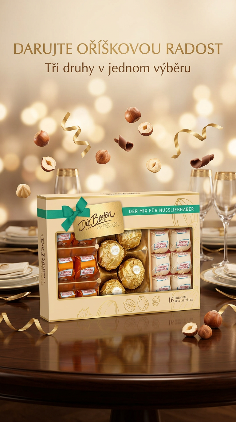 Ferrero Die Besten oříšková edice - dárkový lifestyle poster